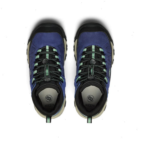 Big Kids' Targhee IV Waterproof Hiking Boot  |  Skipper Blue/Hemlock