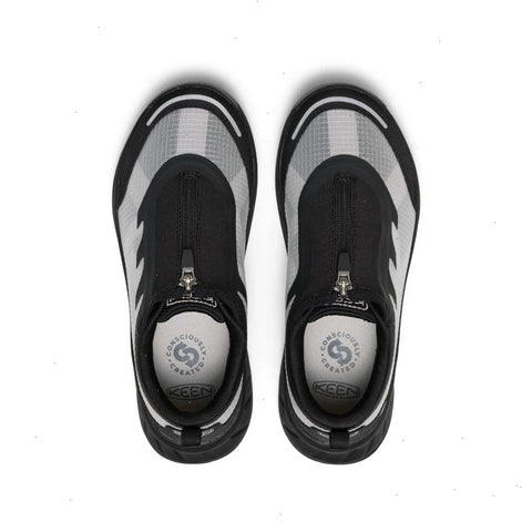 Women's TTS Zip Sneaker  |  Black/Black