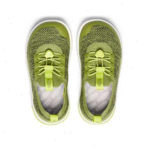 Little Kids' KNX Knit Sneaker  |  Iguana/Evening Primrose