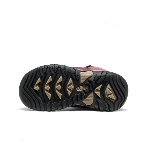 Little Kids' Kanibou Waterproof Winter Boot  |  Fig/Pink Lemonade