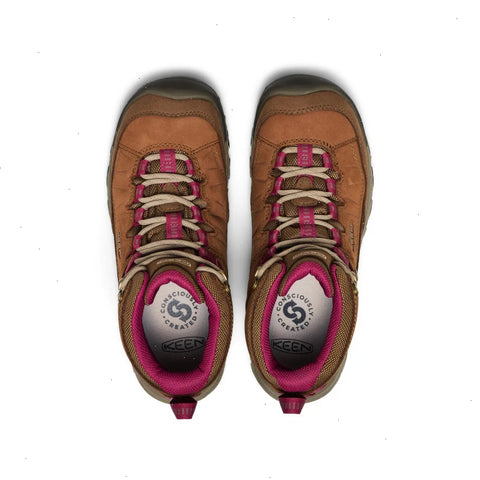 Women's Targhee IV Waterproof Hiking Boot  |  Bison/Beaujolais