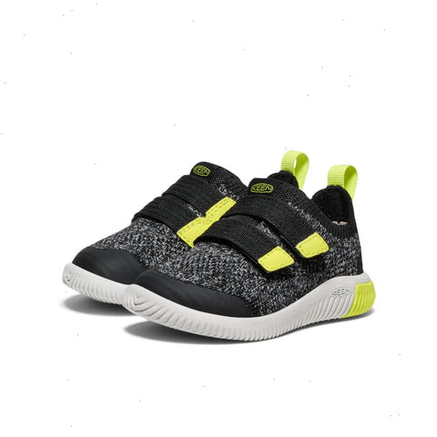 Toddlers' KNX Knit Double Strap  |  Black/Evening Primrose