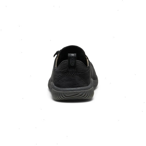 Little Kids' KNX Leather Sneaker  |  Triple Black
