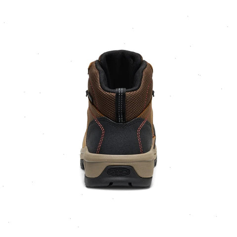 Women's Skokie Waterproof Work Boot (Carbon Toe)  |  Bison/Black