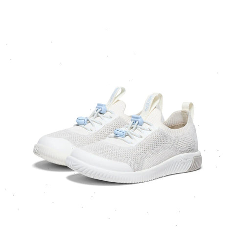 Little Kids' KNX Knit Sneaker  |  Star White/Skyway