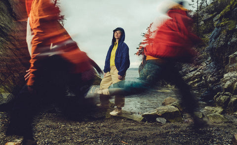 Women's Zionic NXT Waterproof Hiking Shoe  |  Pink Lemonade/Bright Marigold