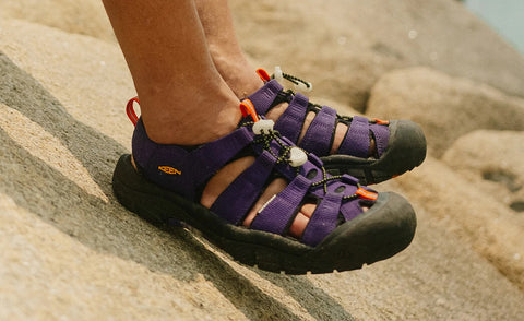 Men's Newport Retro Sandal x An Ko Rau  |  An Ko Rau Purple