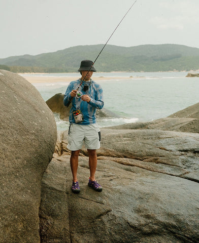 Men's Newport Retro Sandal x An Ko Rau  |  An Ko Rau Purple