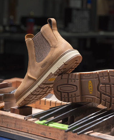 Women's San Jose Chelsea 90° Heel Boot (Soft Toe)  |  Belgian/Gum