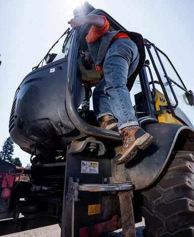 Men's Skokie Waterproof Work Boot (Carbon Toe)  |  Camo/Black