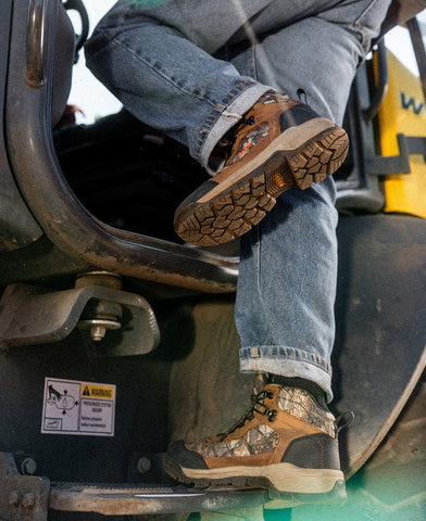 Men's Skokie Waterproof Work Boot (Soft Toe)  |  Camo/Black