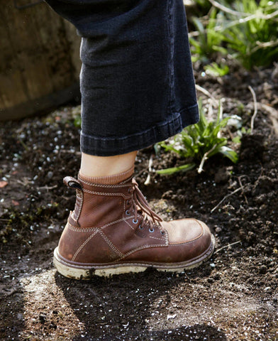 Women's San Jose 6" Boot (Soft Toe)  |  Gingerbread/Off White