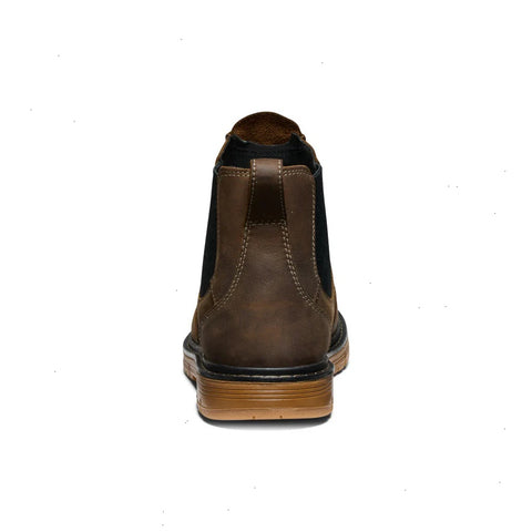 Men's San Jose Chelsea 90° Heel Boot (Aluminum Toe)  |  Cascade Brown/Gum