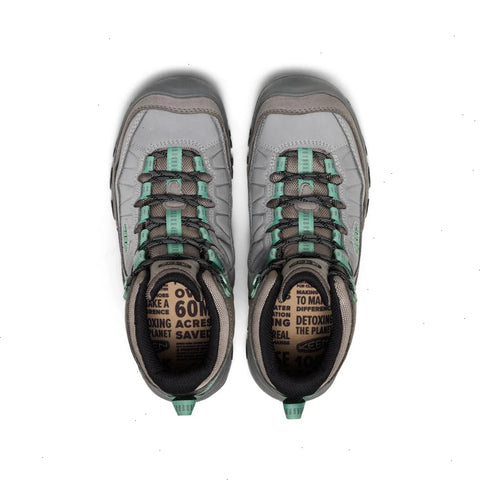 Women's Targhee IV Waterproof Hiking Boot  |  Alloy/Granite Green