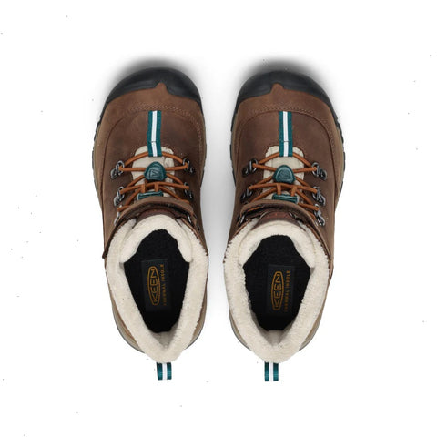 Big Kids' Kanibou Waterproof Winter Boot  |  Dark Earth/Roasted Pecan