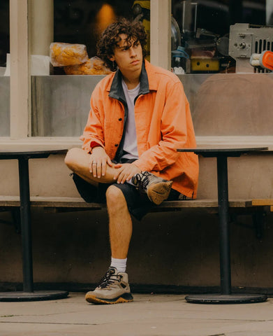 Men's Hightrail Waterproof Hiking Boot  |  Brindle/Oak Buff